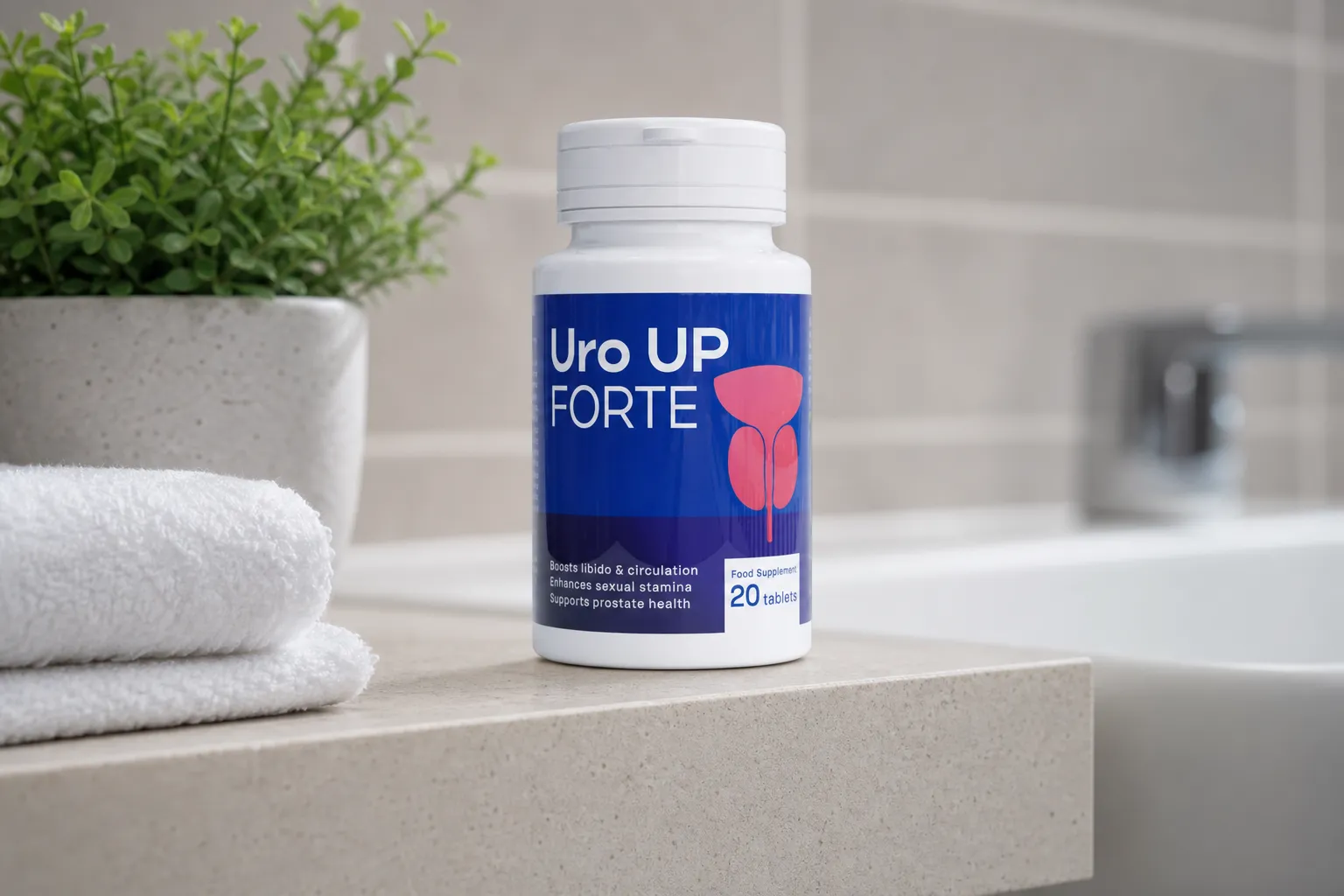 Uro Up Forte — Verpackung im Alltag