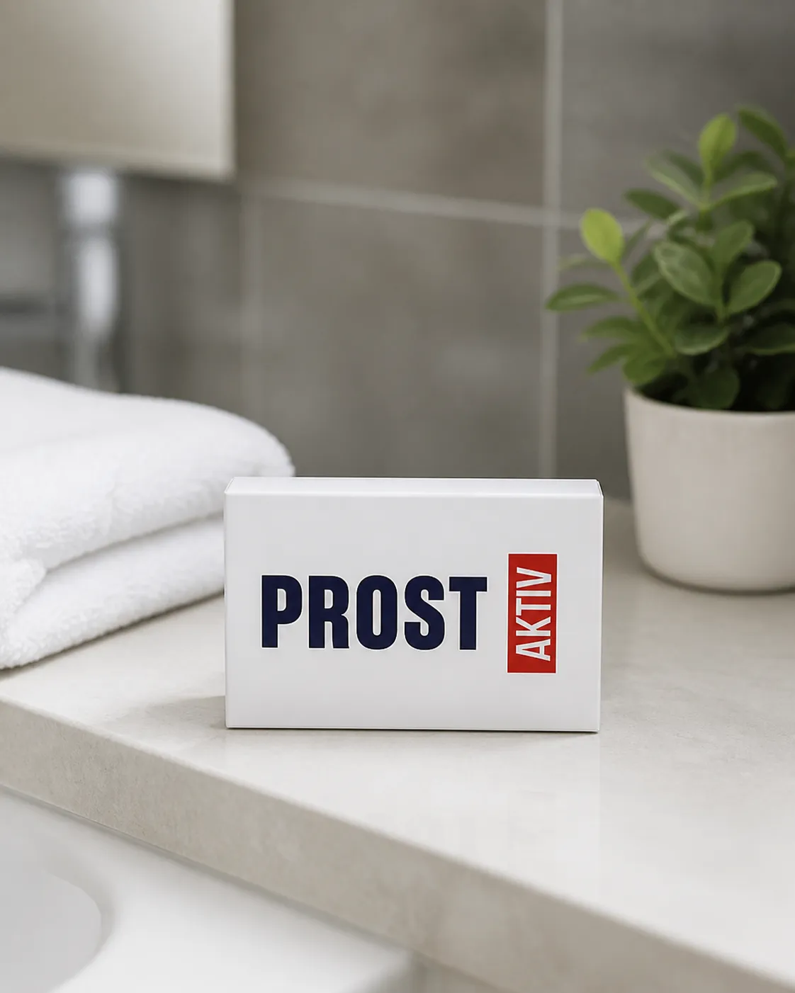 ProstaAktiv — Verpackung im Alltag
