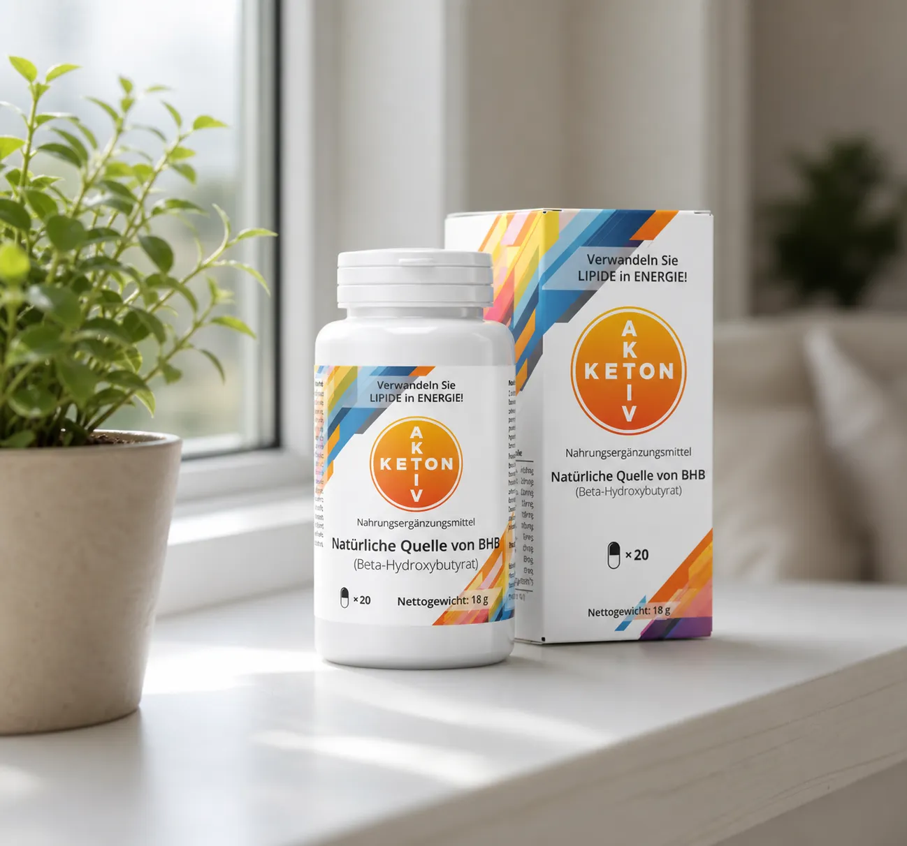 Keton Aktiv — Verpackung im Alltag