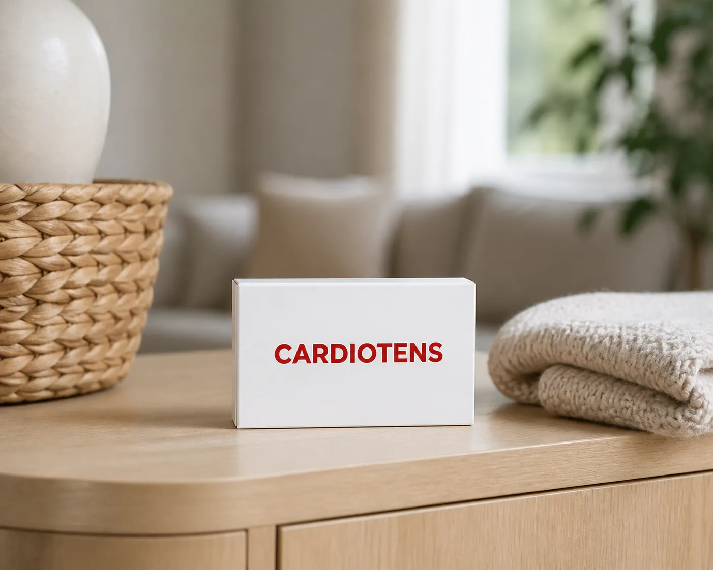 Cardiotens Plus High price — Verpackung im Alltag