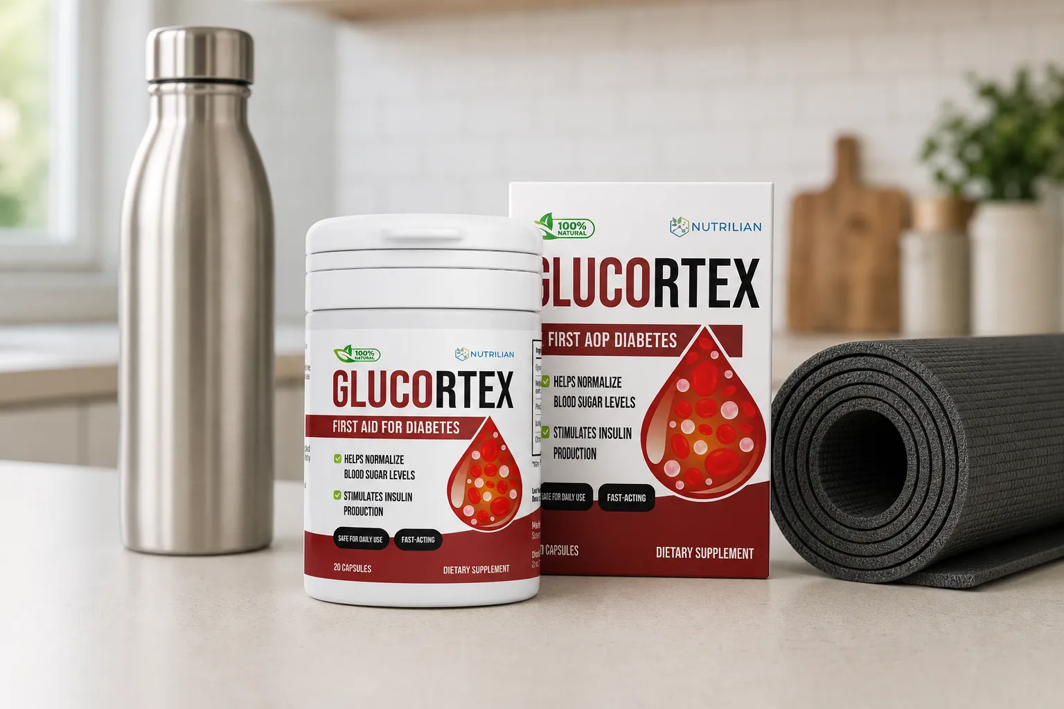 Glucortex — Verpackung im Alltag