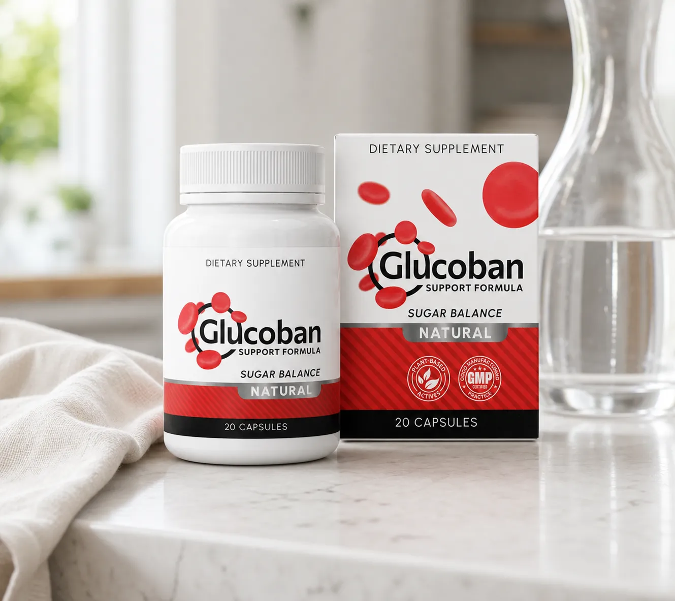 Glucoban — Verpackung im Alltag