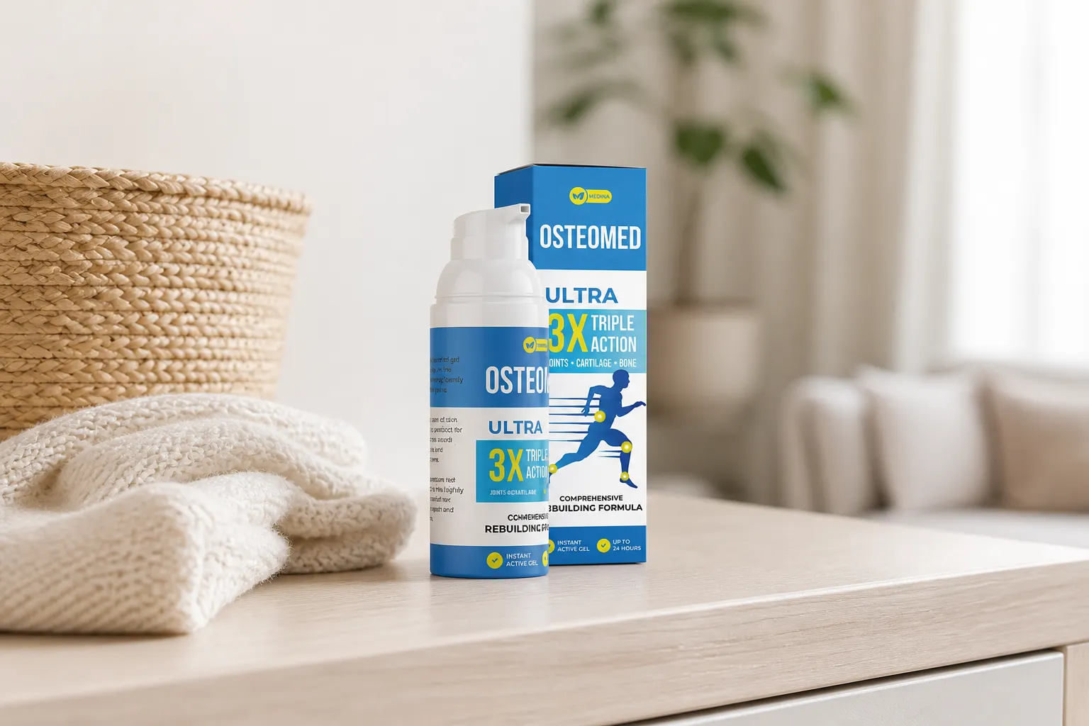 Osteomed — Verpackung im Alltag