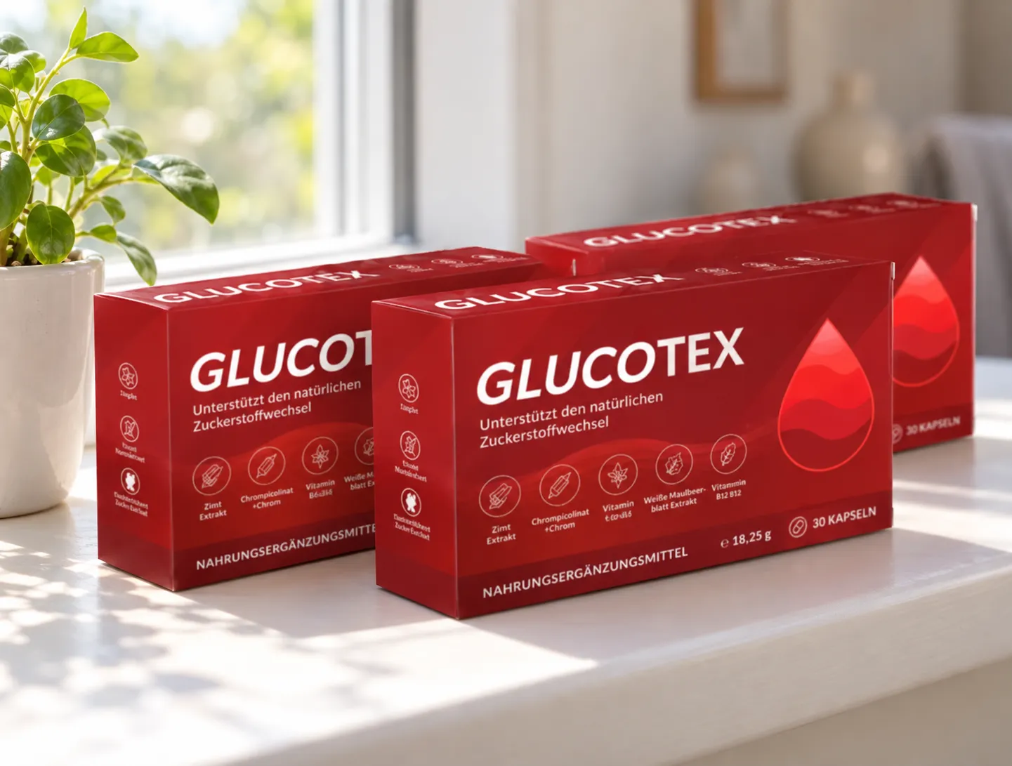 GLUCOTEX — Verpackung im Alltag