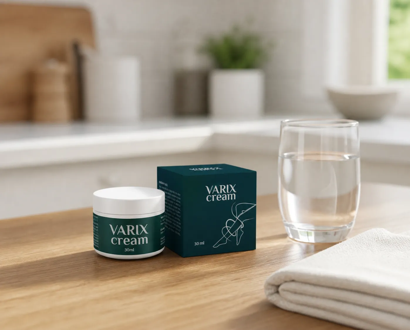 Varix cream — Verpackung im Alltag