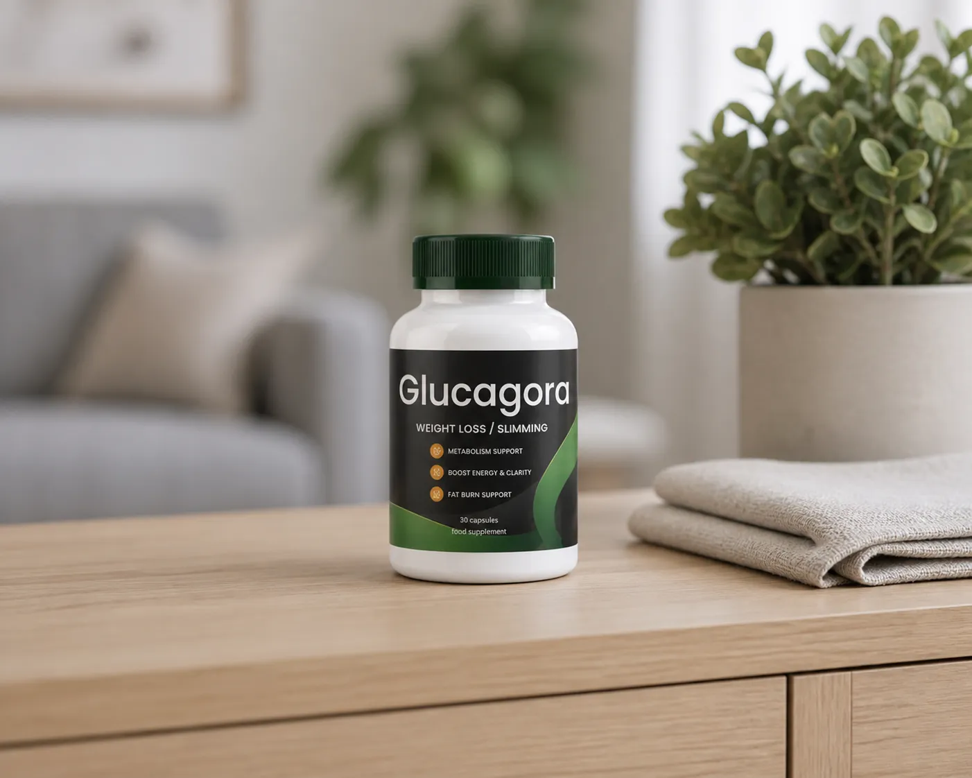 Glucagora — Verpackung im Alltag