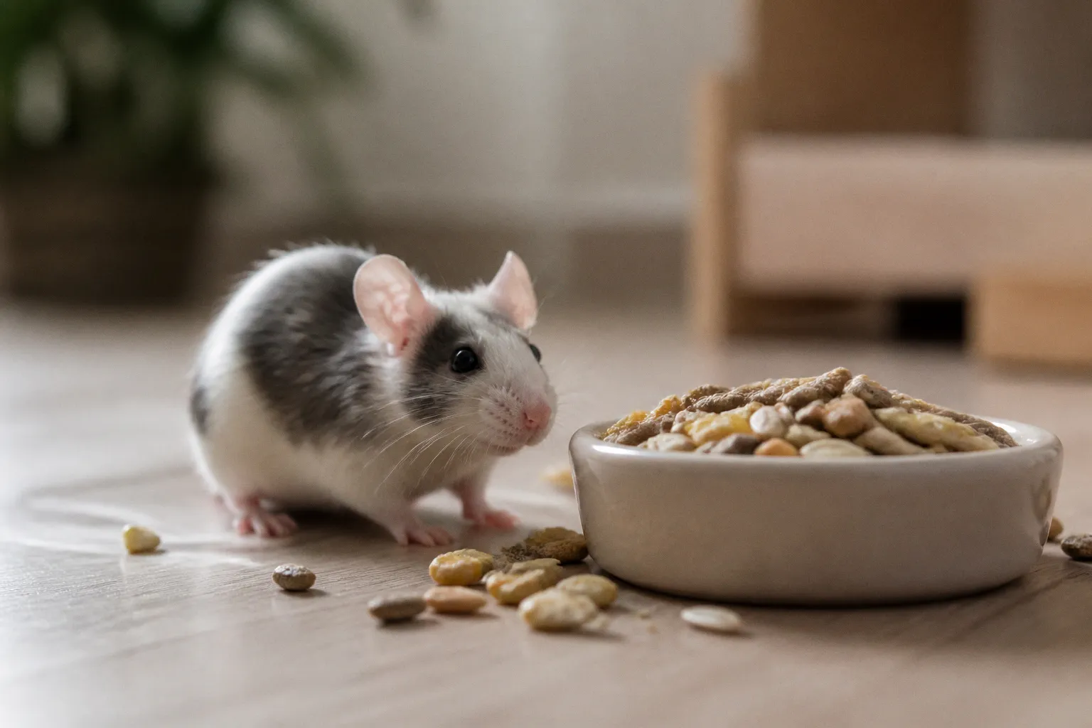 PFAS in der Tiernahrung: Risiken für Farbmäuse und ihre Futtermittelketten