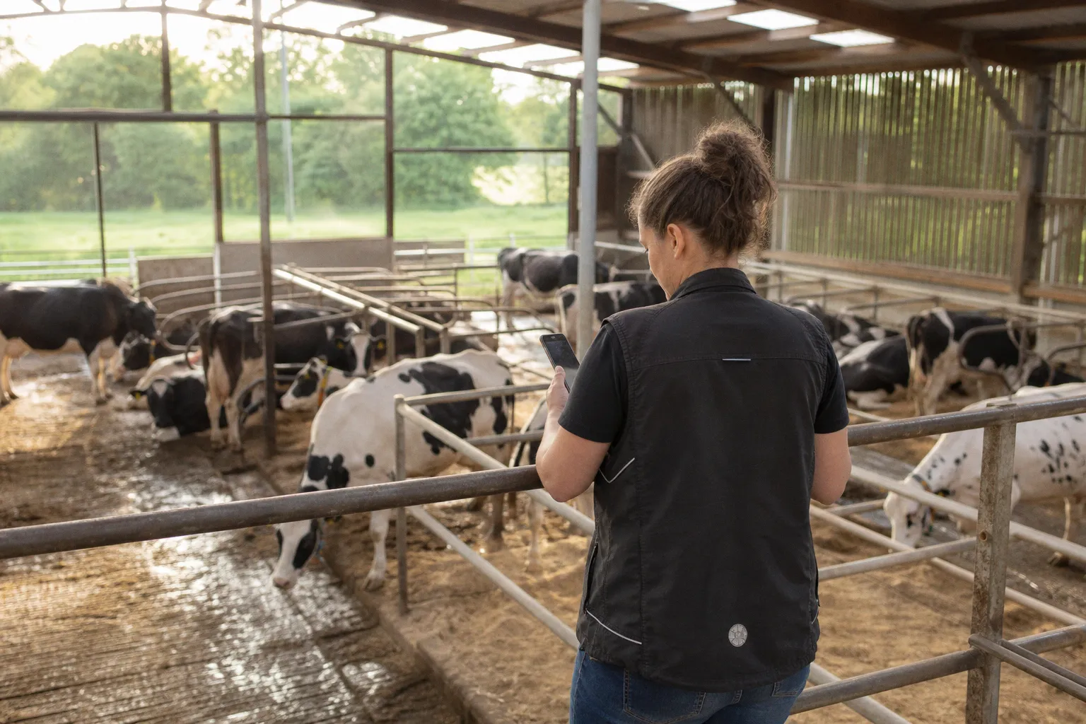 Tierschutz in Werkhausen: Wenn Kühe online gehen: Sensoren warnen vor Hitzestress - Kreis Altenkirchen