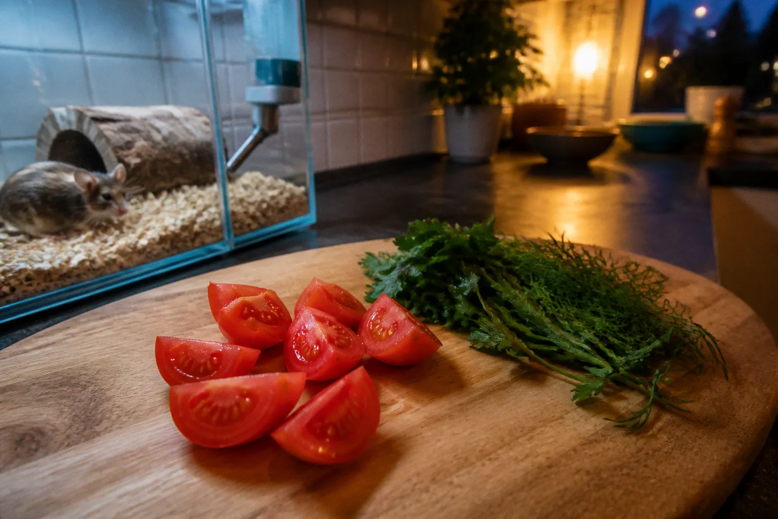 Tomaten für Farbmäuse: Wann sind sie giftig?