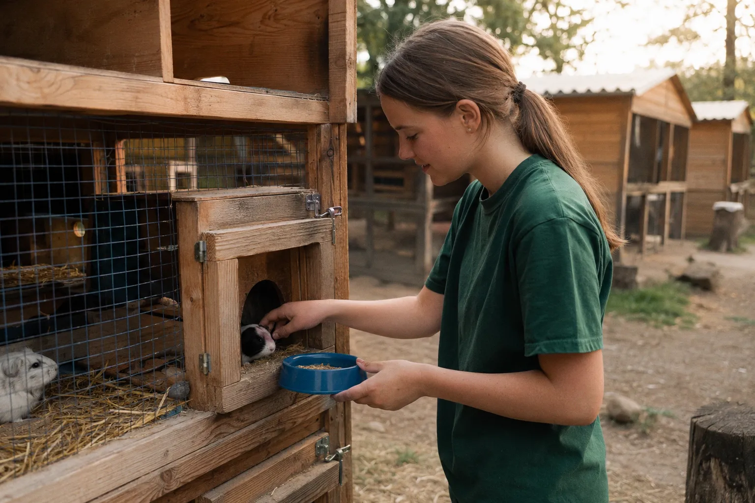 Verantwortung für Kleintiere: Was Jugendliche im Tierschutzcamp lernen